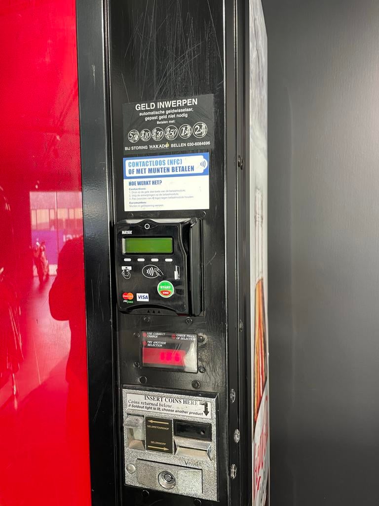 Coca-Cola automaat - Vendo ME-2935, Ophalen of Verzenden, Gebruikt