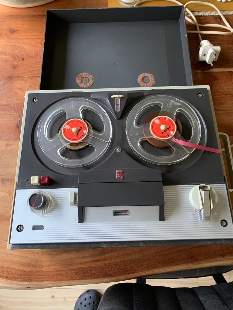 bandrecorder, Ophalen, Bandrecorder, Met stofkap