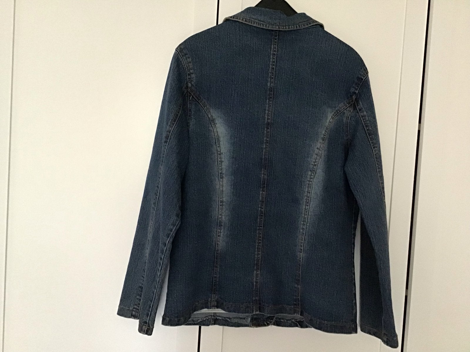 Merk jeans wear jasje maat 42, Blauw, Maat 42/44 (L), Ophalen of Verzenden, Zo goed als nieuw