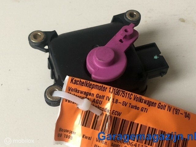 Kachelklepmotor bosch valeo 0132801121 5.4 1j1907511C, Gebruikt, Ophalen of Verzenden, Seat