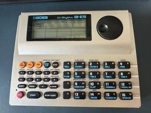 BOSS DR. RHYTHM DR-670, Muziek en Instrumenten, Drumcomputers, Verzenden, Gebruikt, Boss