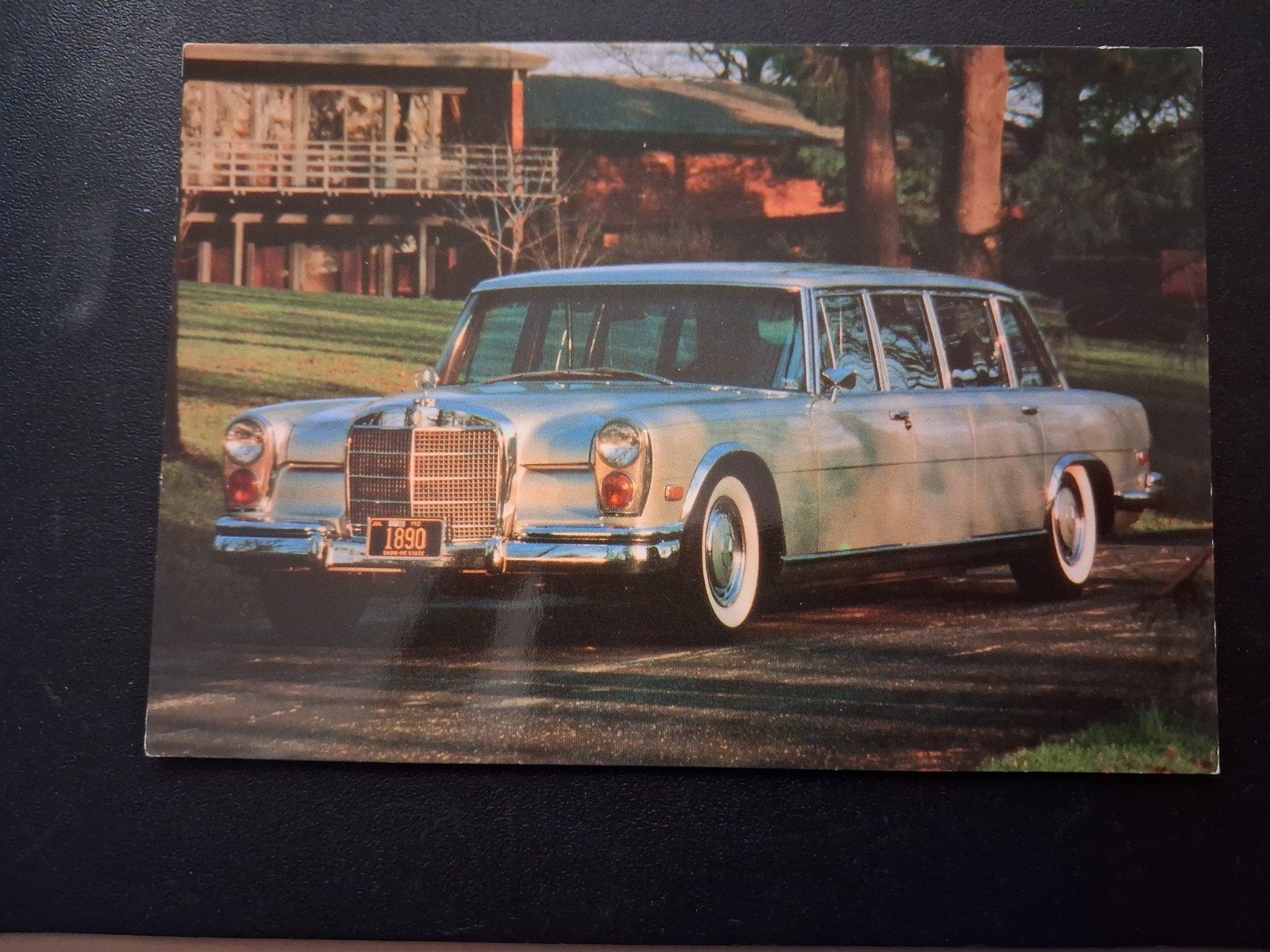 ansichtkaart Mercedes Benz Pullman 600, Ophalen of Verzenden, 1960 tot 1980, Ongelopen
