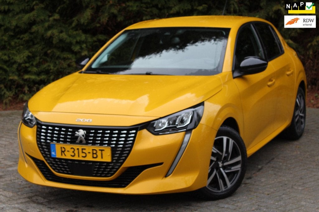Peugeot 208 1.2 PureTech Allure Pack 130PK Automaat | Parkee, Auto's, Peugeot, Bedrijf, Te koop, ABS, Achteruitrijcamera, Airbags