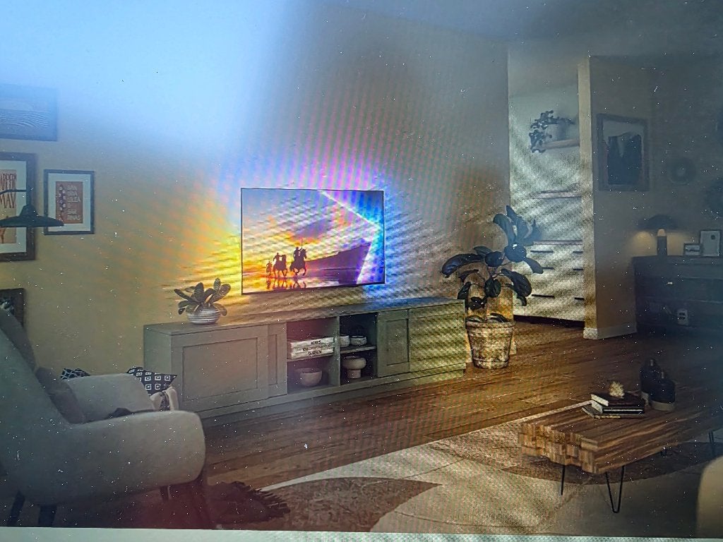 Philips ambilight Qled 55 inch tv met garantiebon, Ophalen, Philips, QLED, 50 Hz
