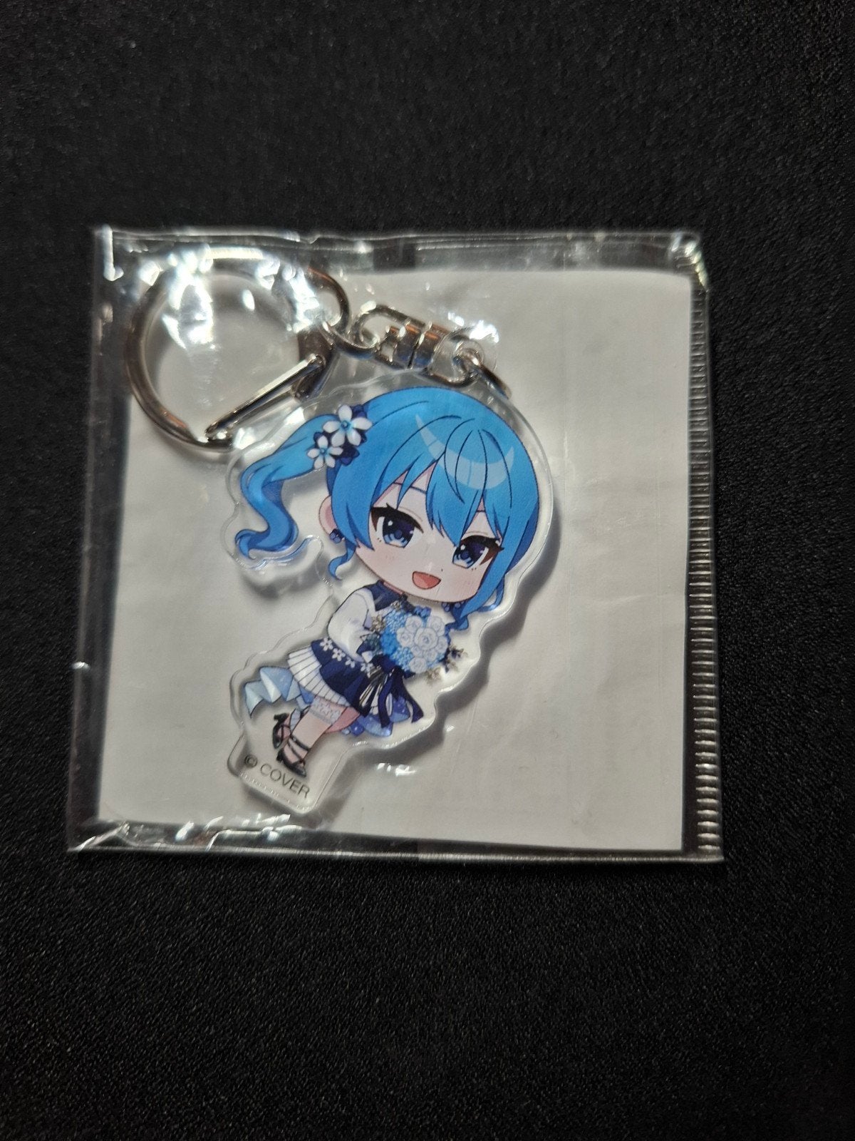 Hololive Hoshimachi Suisei Chibi Sleutelhanger, Ophalen of Verzenden, Nieuw, Knuffel of Figuurtje