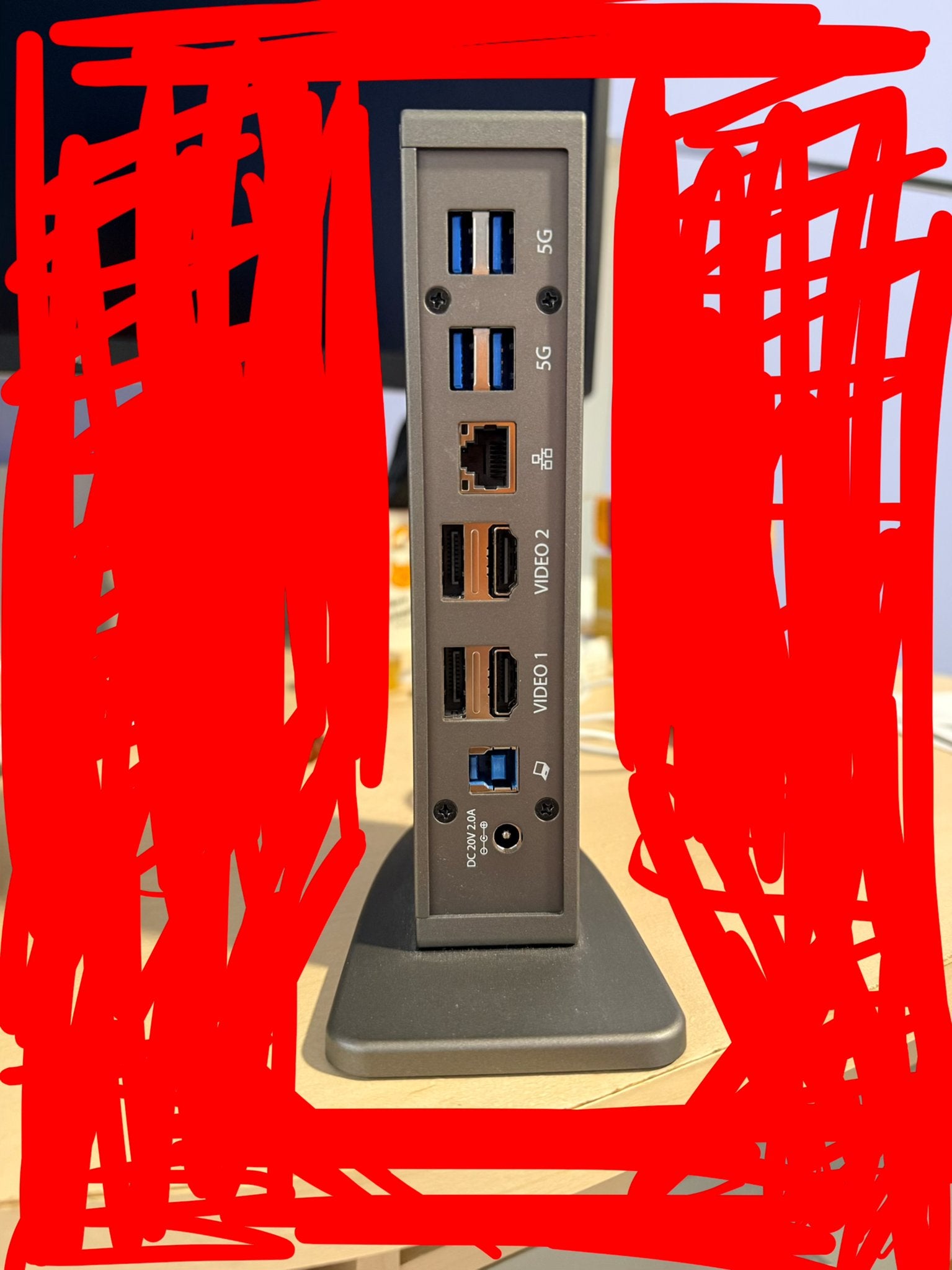 StarTech Dual-4K USB Docking Station DisplayLink, Ophalen of Verzenden, Zo goed als nieuw, Docking station, Laptop
