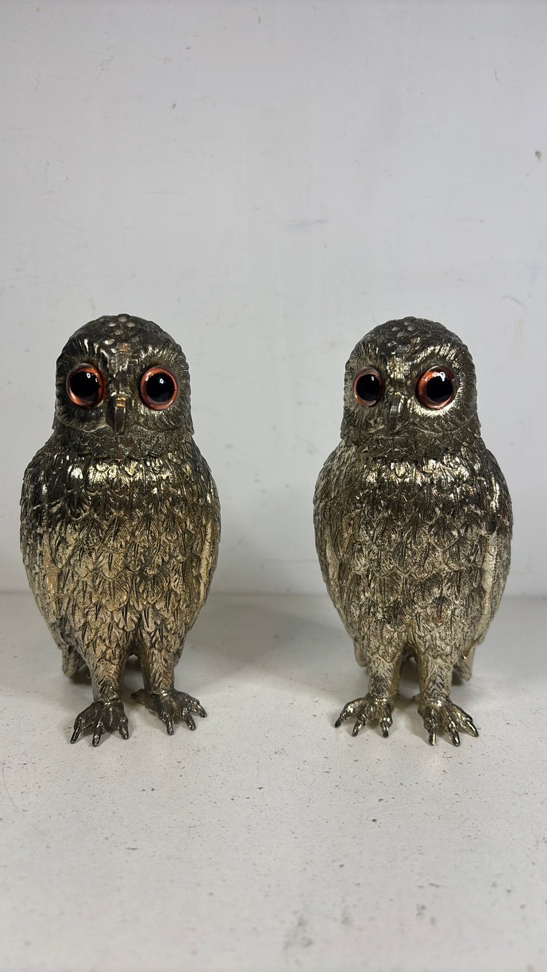 2x Uil suiker strooier, Antiek en Kunst, Verzenden