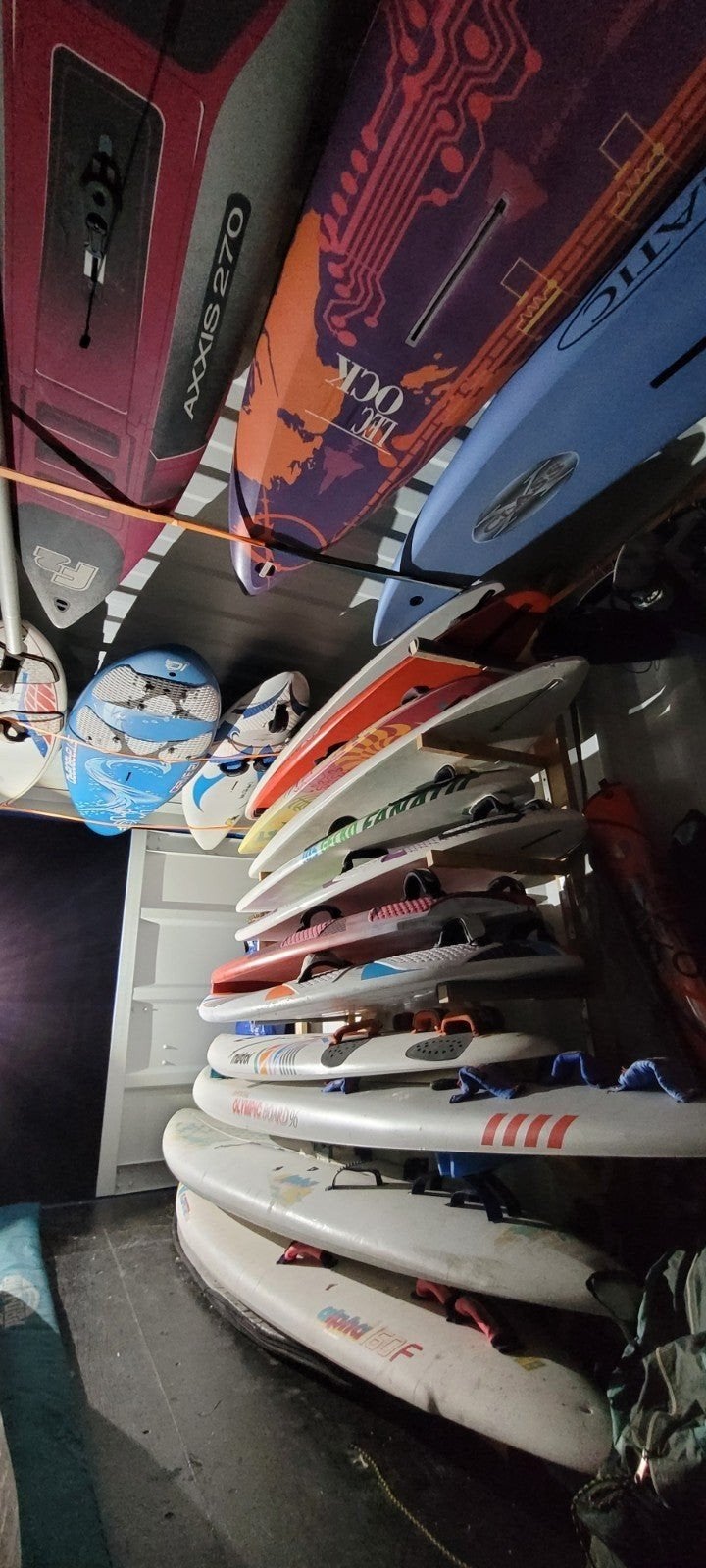 Oldskool Windsurfboards @Brouwersdam- Los of Complete Set, Watersport en Boten, Windsurfen, Ophalen, Plank