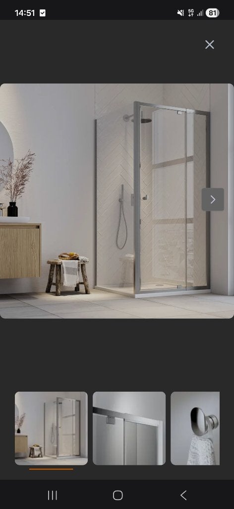 Douchecabine nieuw, Ophalen, Nieuw, Glas, Douche