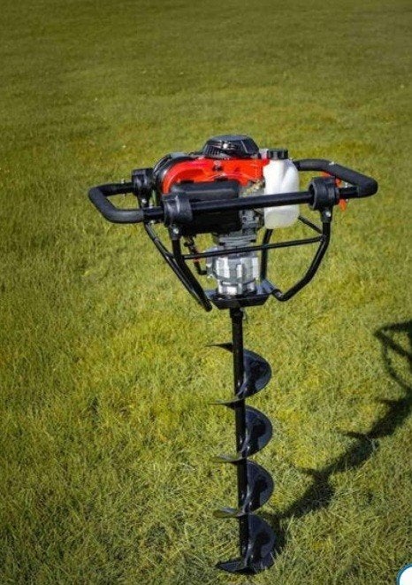 GEVRAAGD GRONDBOOR COMLPEET MET BOREN, Tuin en Terras, Hand-tuingereedschap, Ophalen of Verzenden, Zo goed als nieuw, Grondboor