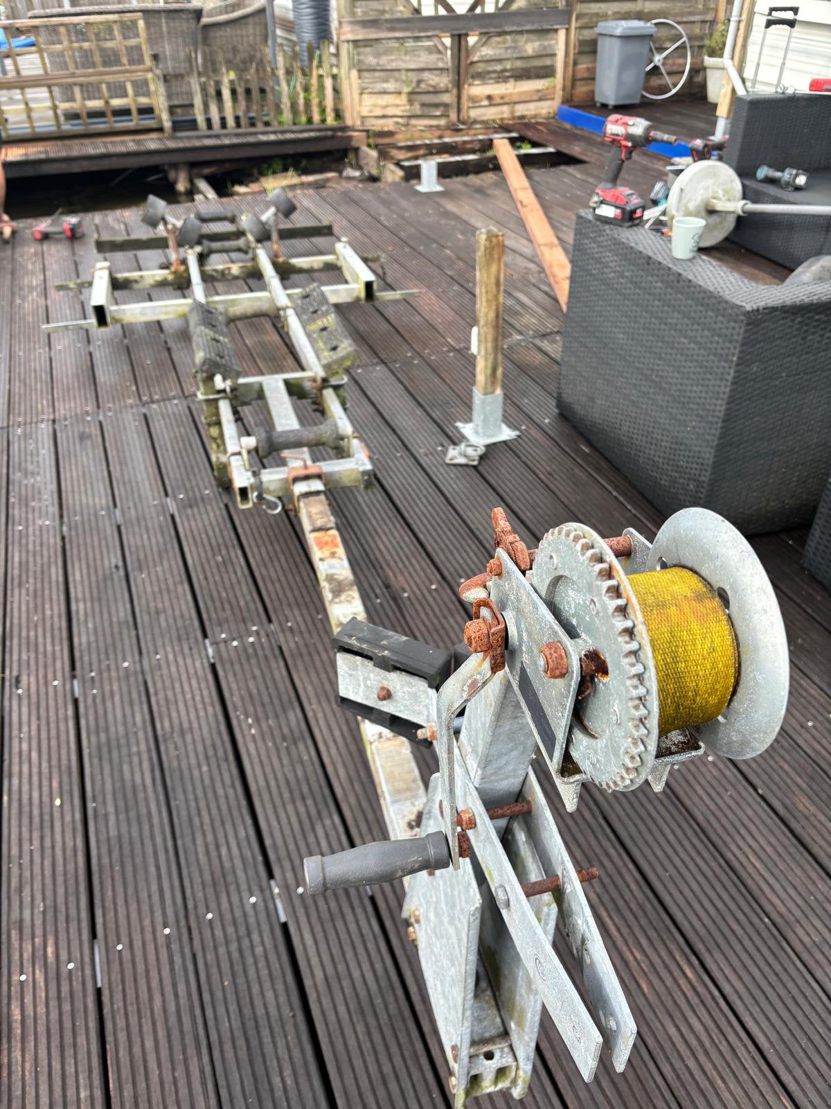 Bootlift met lier, Ophalen, Gebruikt, Overige typen