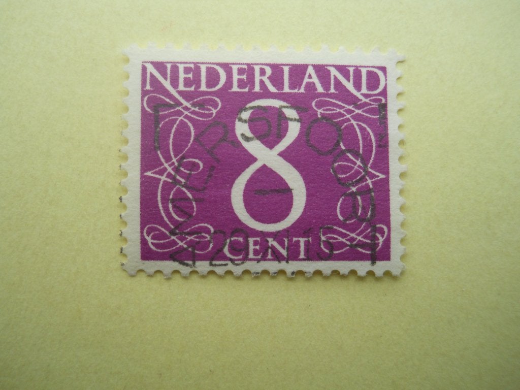 Nederland 1946 Cijfer Rondstempel Amersfoort, Postzegels en Munten, Ophalen of Verzenden, Na 1940, Gestempeld