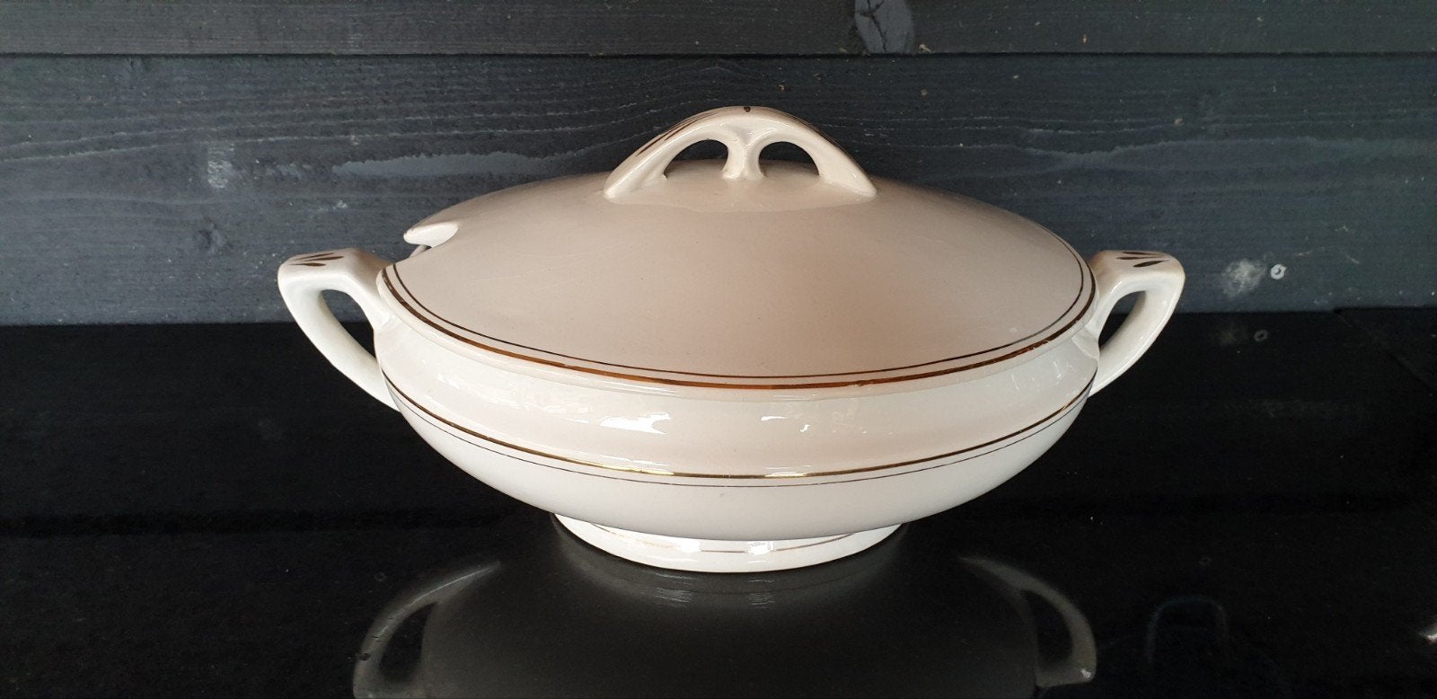 Royale brocante terrine, Antiek en Kunst, Ophalen of Verzenden