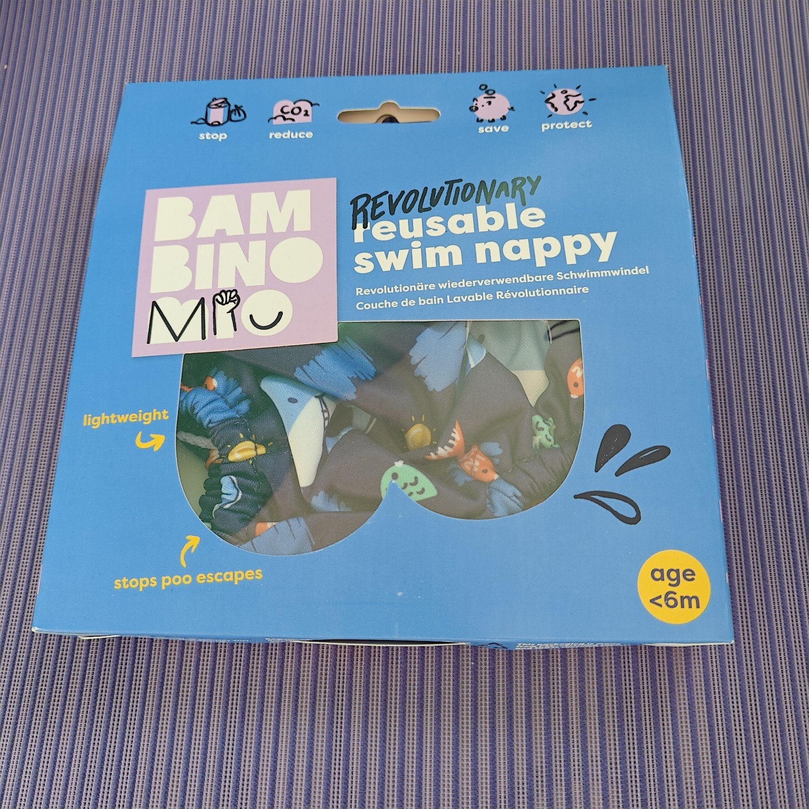 Bambino Mio herbruikbare zwemluier - Nieuw, te klein gekocht, Kinderen en Baby's, Nieuw, Overige maten, Bambino Mio, Zwemluier