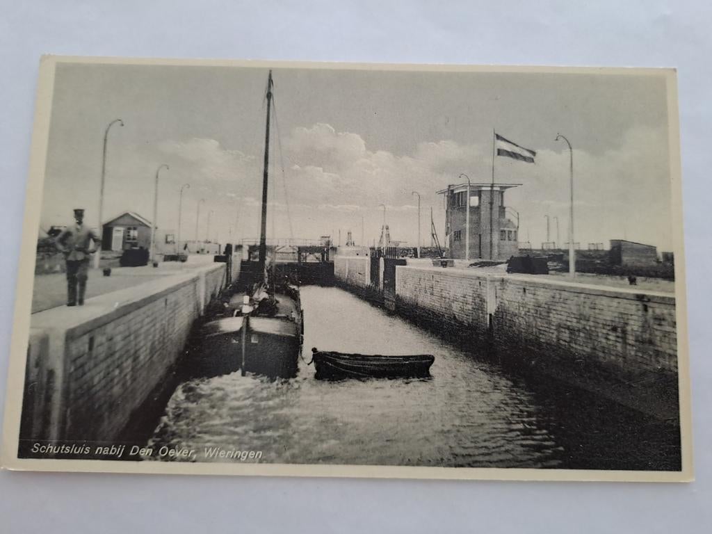 Den Oever, Schutsluis, Ophalen of Verzenden, Voor 1920