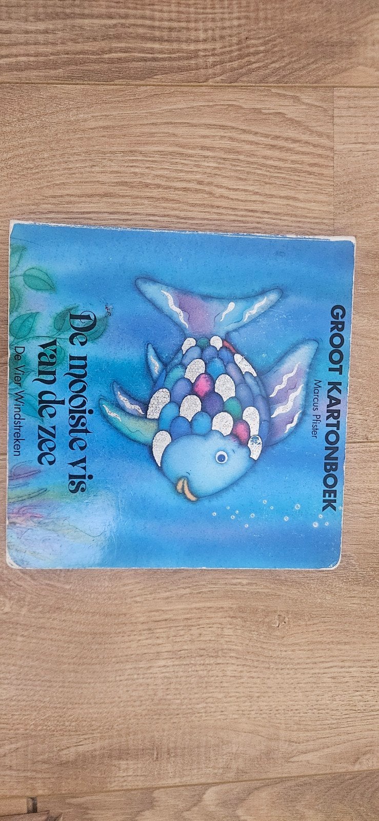 De Mooiste Vis van de Zee - Groot Kartonboek, Jongen of Meisje, Ophalen of Verzenden, Zo goed als nieuw, Voorleesboek