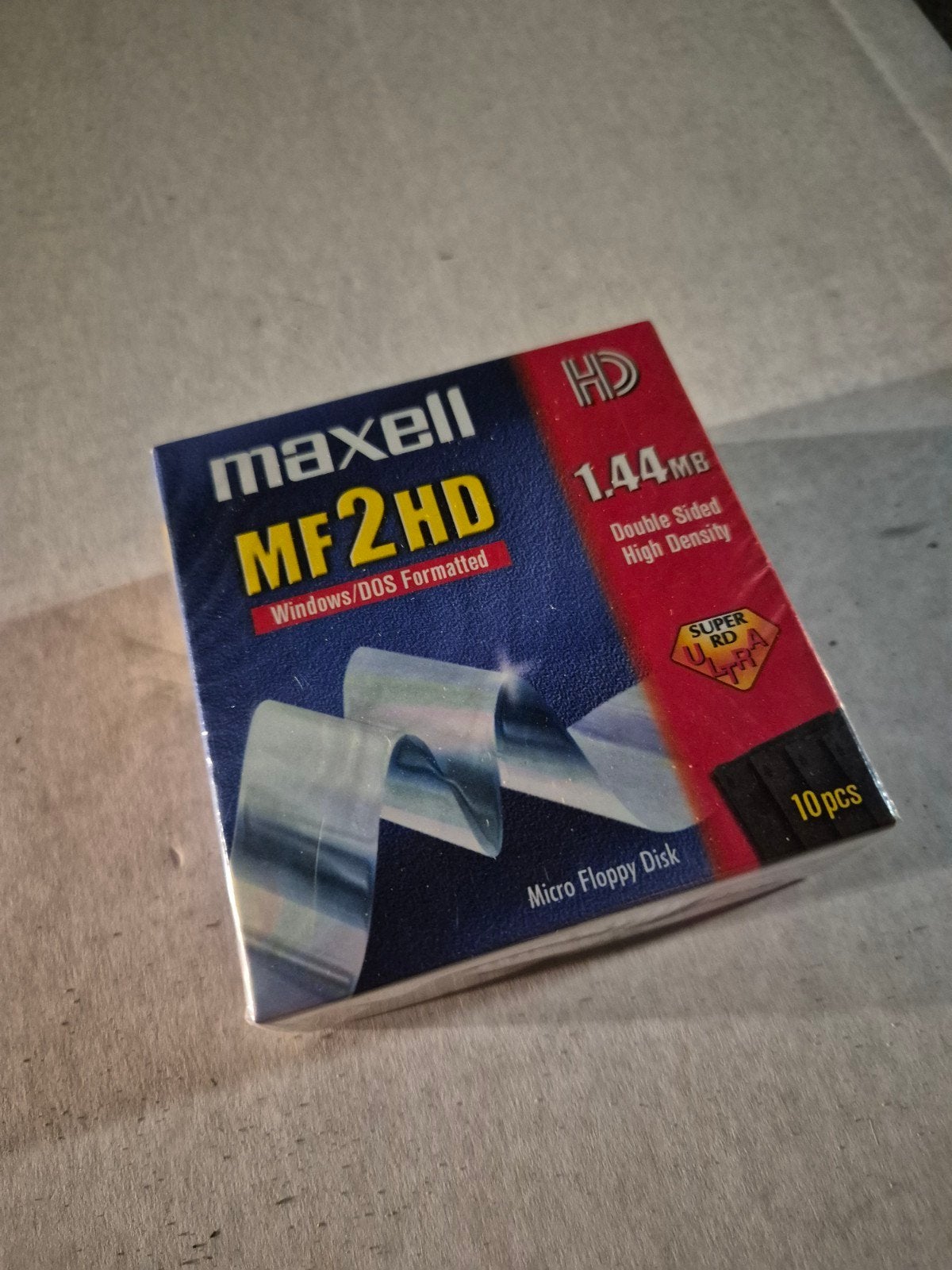 Maxell MF2HD 1.44MB Micro Floppy Disks (10 stuks), Ophalen of Verzenden, Nieuw, Overige typen, Maxell
