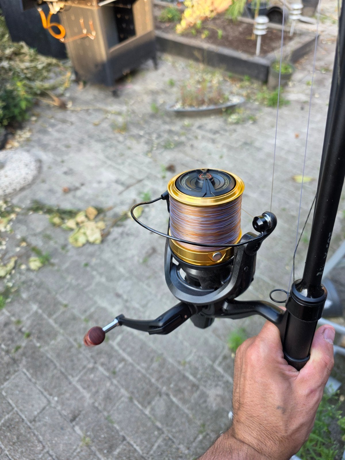 2x Daiwa Crosscast 45 SCW 5000C QD Q1 Molen, Ophalen, Zo goed als nieuw, Molen
