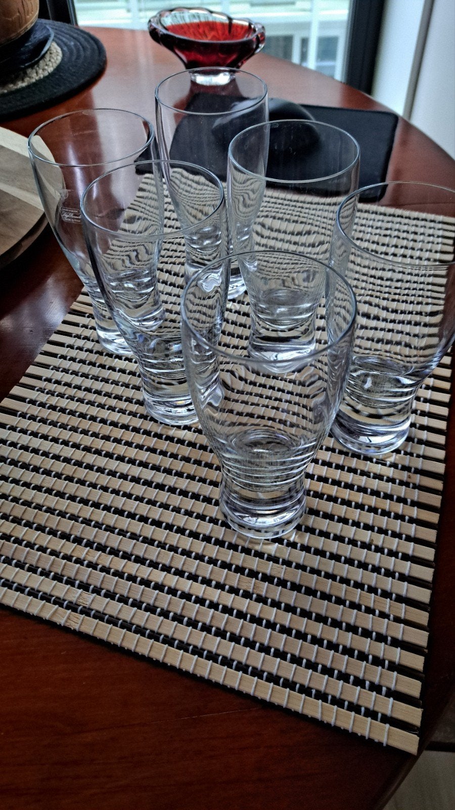 6 Vintage Luigi Bormioli Italiaanse designglazen, Ophalen
