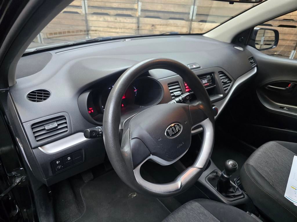 Kia Picanto 1.0 CVVT ComfortLine Airconditioning CPV Radio C, Auto's, Kia, Voorwielaandrijving, Euro 5, Stof, Gebruikt