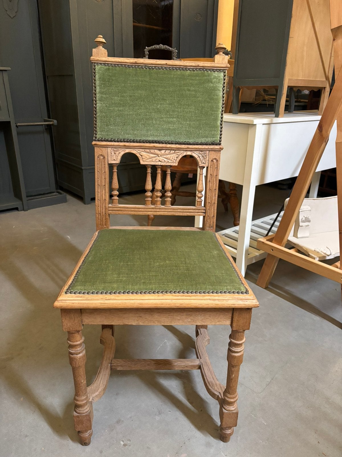 Antiek brocante stoel, Antiek en Kunst, Ophalen