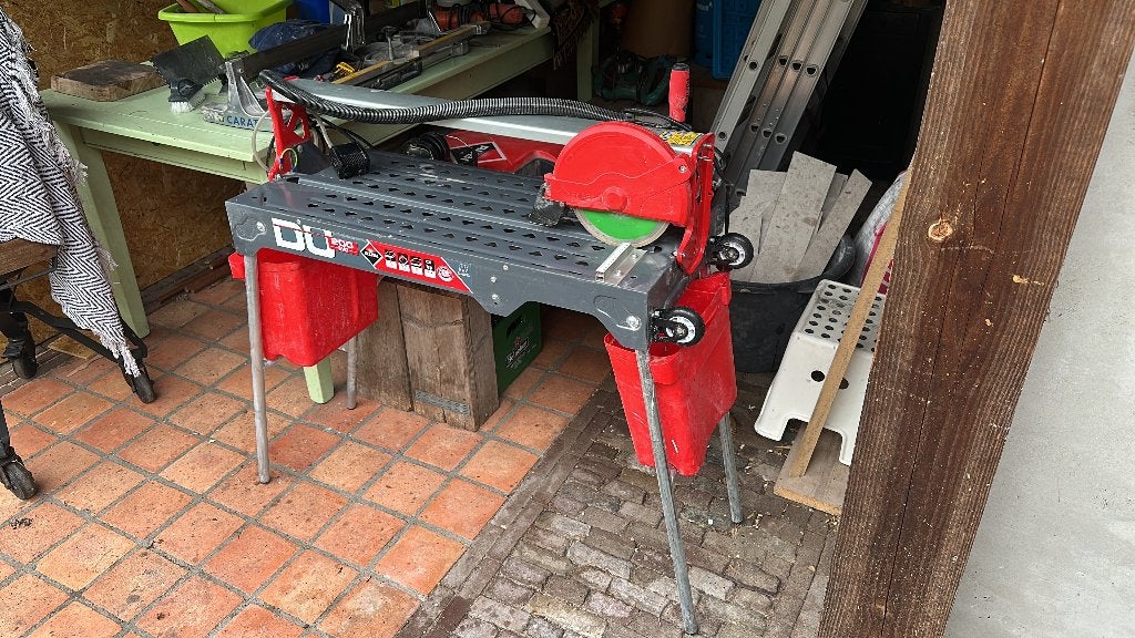 Rubi DU200 EVO 650, Doe-het-zelf en Verbouw, Gereedschap | Zaagmachines, Gebruikt, 70 mm of meer, Overige typen, Ophalen of Verzenden