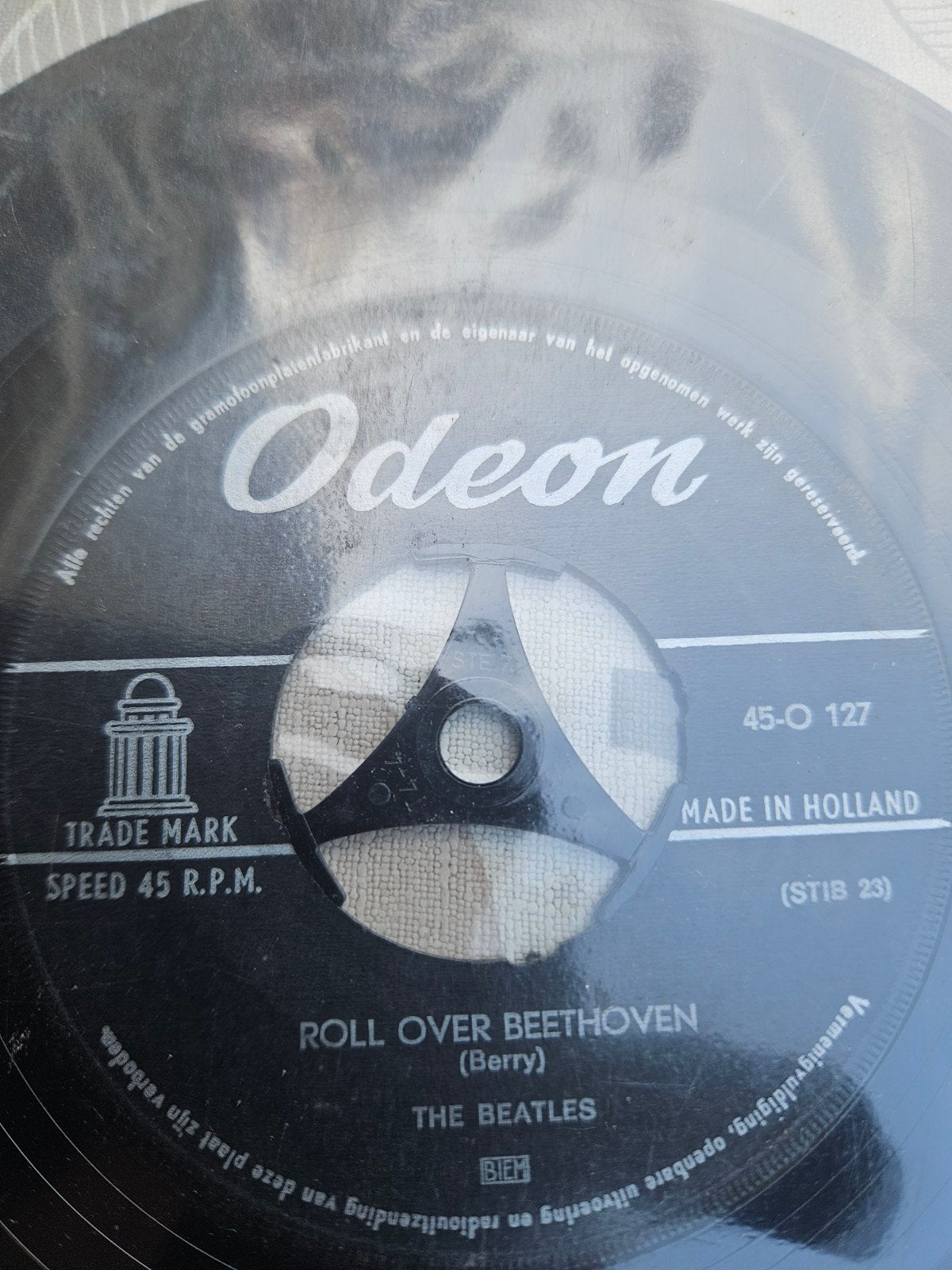 The Beatles - Roll Over Beethoven (Odeon 45-O 127), Gebruikt, Originele persing, 7 inch, Ophalen of Verzenden