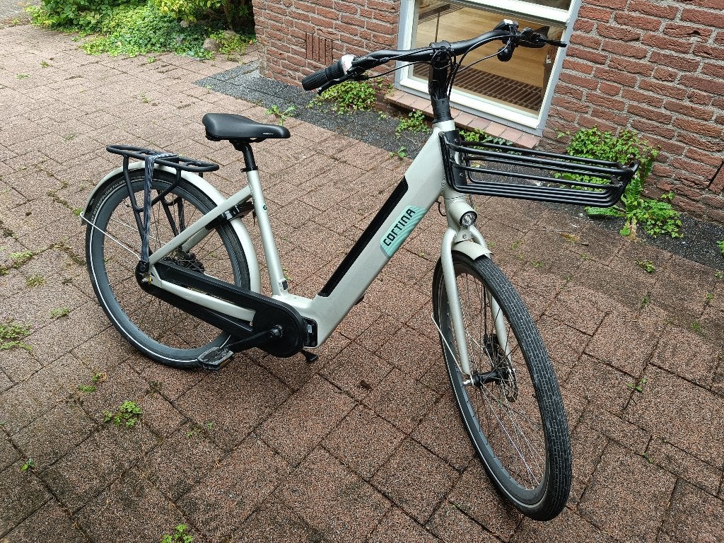 Cortina E-Nite (2023) met 500 Wh accu, Fietsen en Brommers, Elektrische fietsen, Ophalen, Zo goed als nieuw, 47 tot 51 cm, Cortina