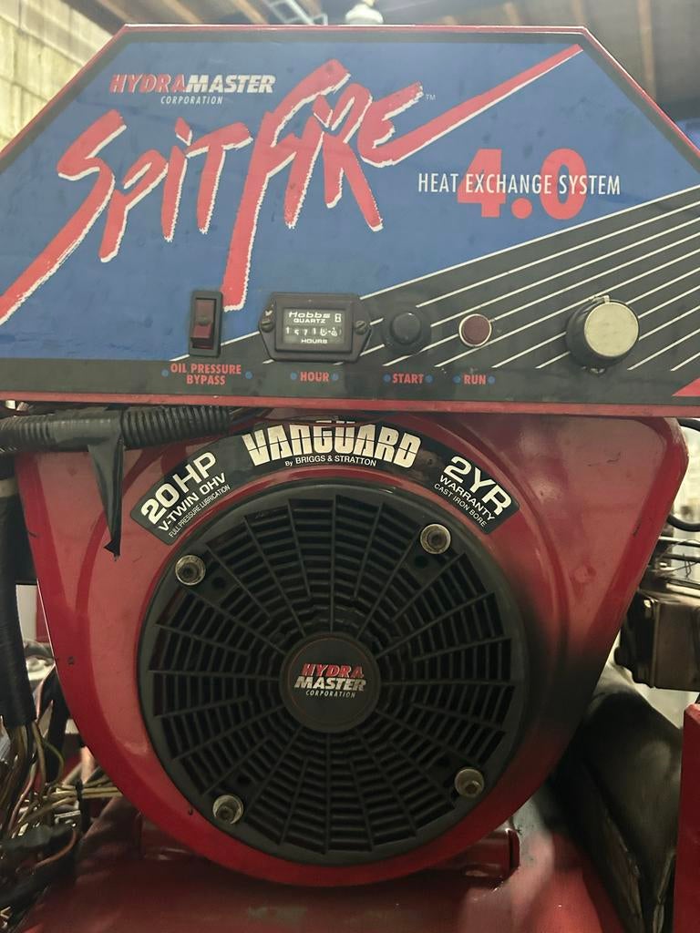 Professionele Waterpomp Tapijtreiniger - Hydramaster Spitfir, Doe-het-zelf en Verbouw, Reinigingsmachines, Ophalen, Gebruikt