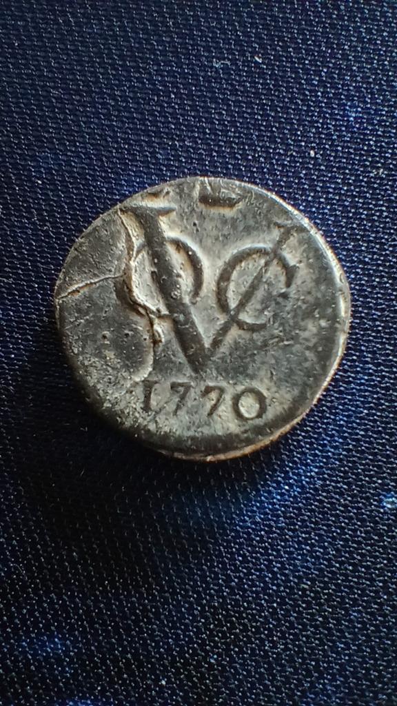 Extreem zeldzame Hybride duit West Friesland 1770 tin, Postzegels en Munten, Munten | Nederland, Verzenden, Vóór koninkrijk, Overige waardes