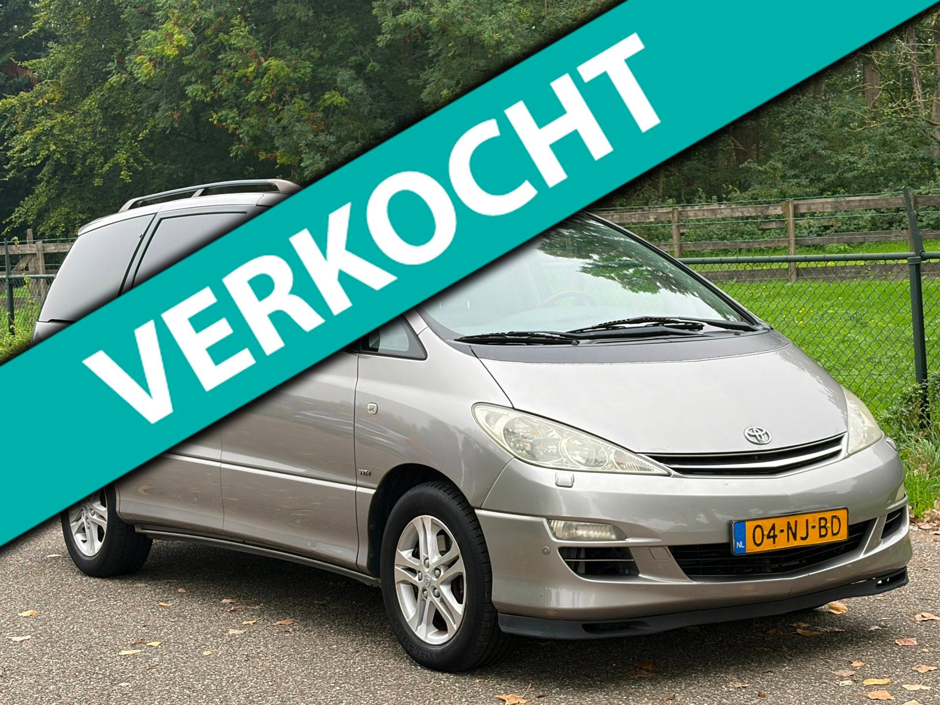 Toyota Previa 2.4 VVT-i Executive /Automaat/Pano/Carplay/, Auto's, Gebruikt, Bedrijf, 1600 kg, 6 stoelen