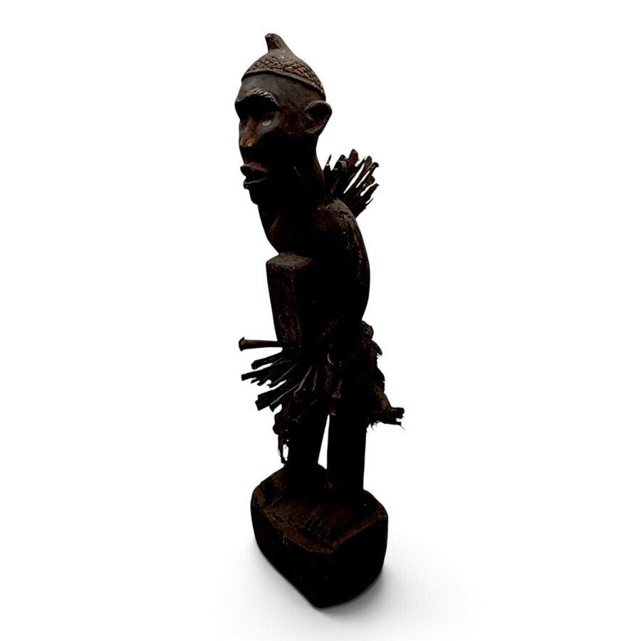 Nkisi Beeld [ Congo ], Hout, Bruin, Afrika, Ophalen of Verzenden