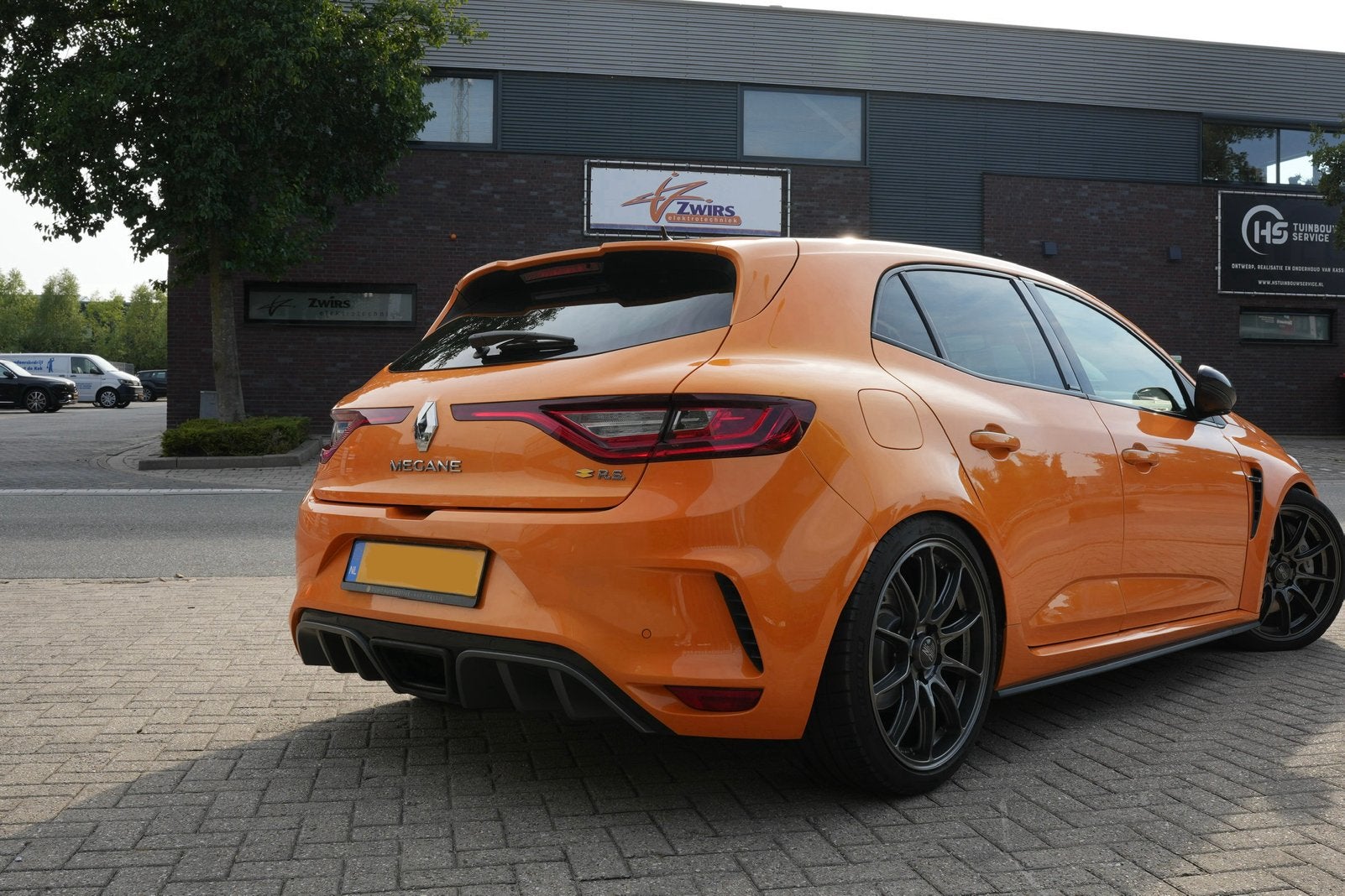 Renault Mégane 1.8 RS 2018 KW V3 & OZ velgen, Auto's, Zwart, 14 km/l, Particulier, 1405 kg