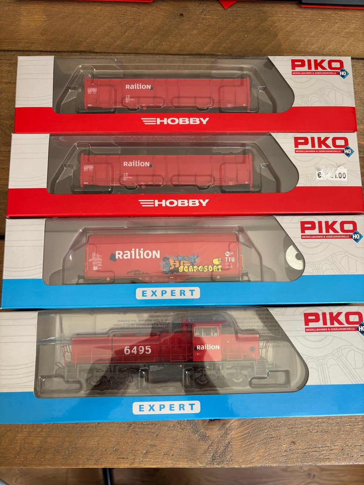 Piko H0 Treinset Railion Digitaal Zo goed als nieuw, Treinset, Gelijkstroom, Piko, Ophalen of Verzenden