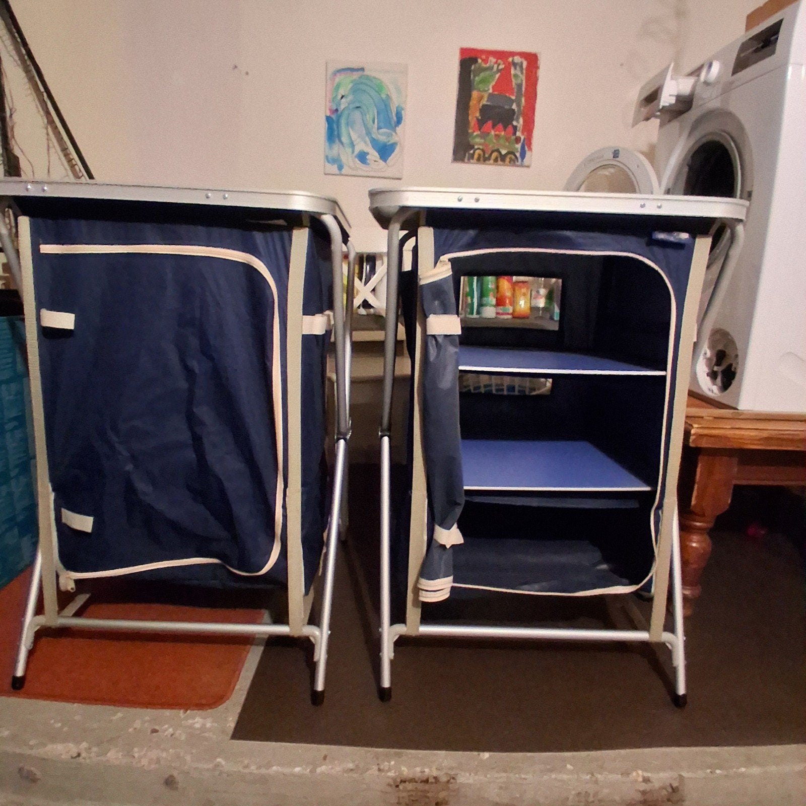 Campingkastjes, Ophalen of Verzenden, Zo goed als nieuw, Campingstoel