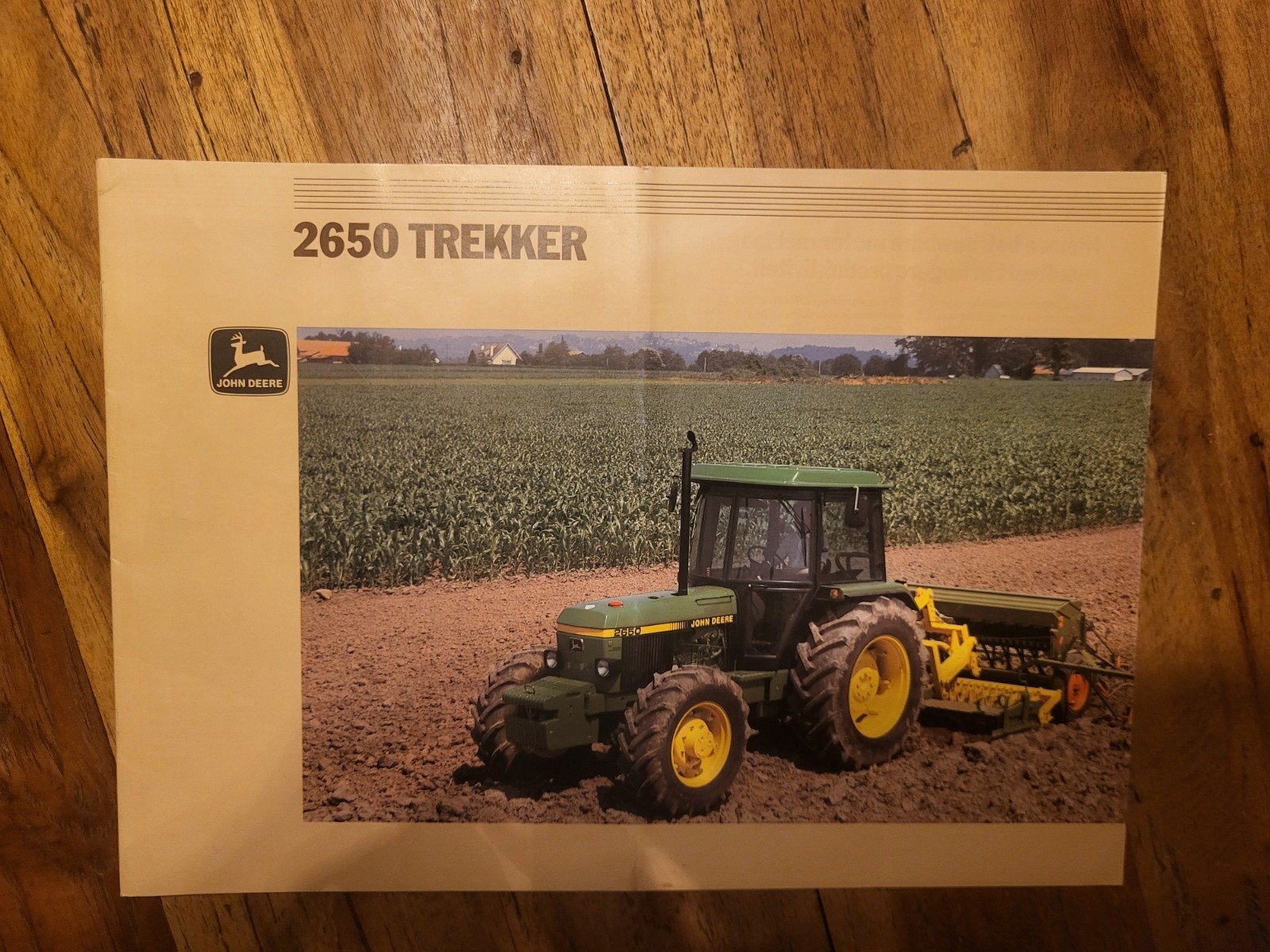 tractor folder John Deere 2650 trekker, Ophalen of Verzenden, Zo goed als nieuw