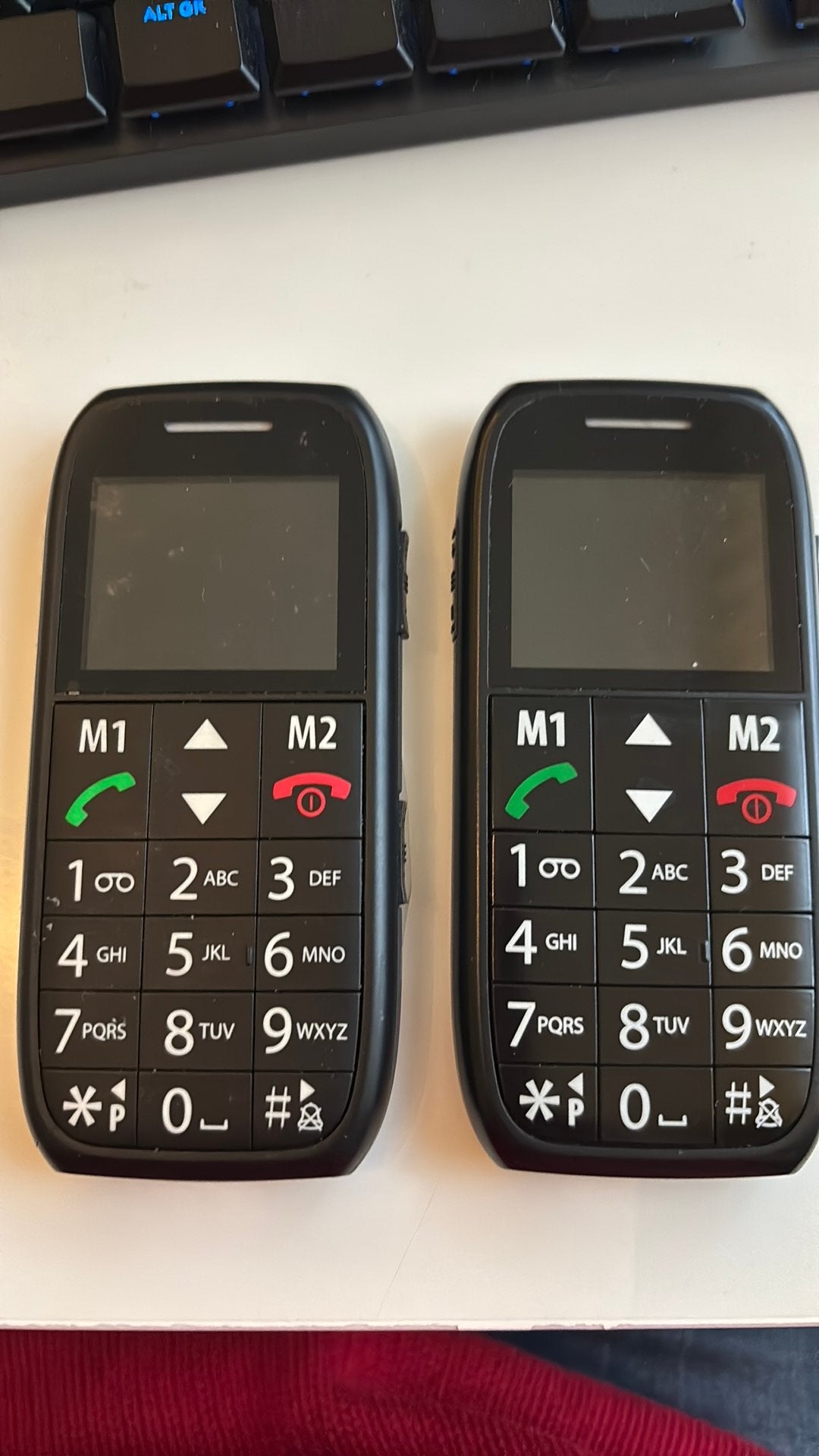 Fysic mobiele senioren telefoon FM-7500, Telecommunicatie, Mobiele telefoons | Overige merken, Gebruikt, Overige modellen, Geen camera