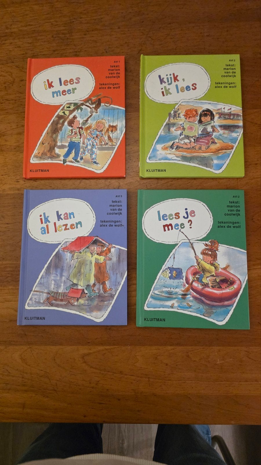 4x Kluitman AVI-boeken: Ik lees meer, lees, Ik kan a, Boeken, Ophalen of Verzenden, Gelezen, Fictie algemeen