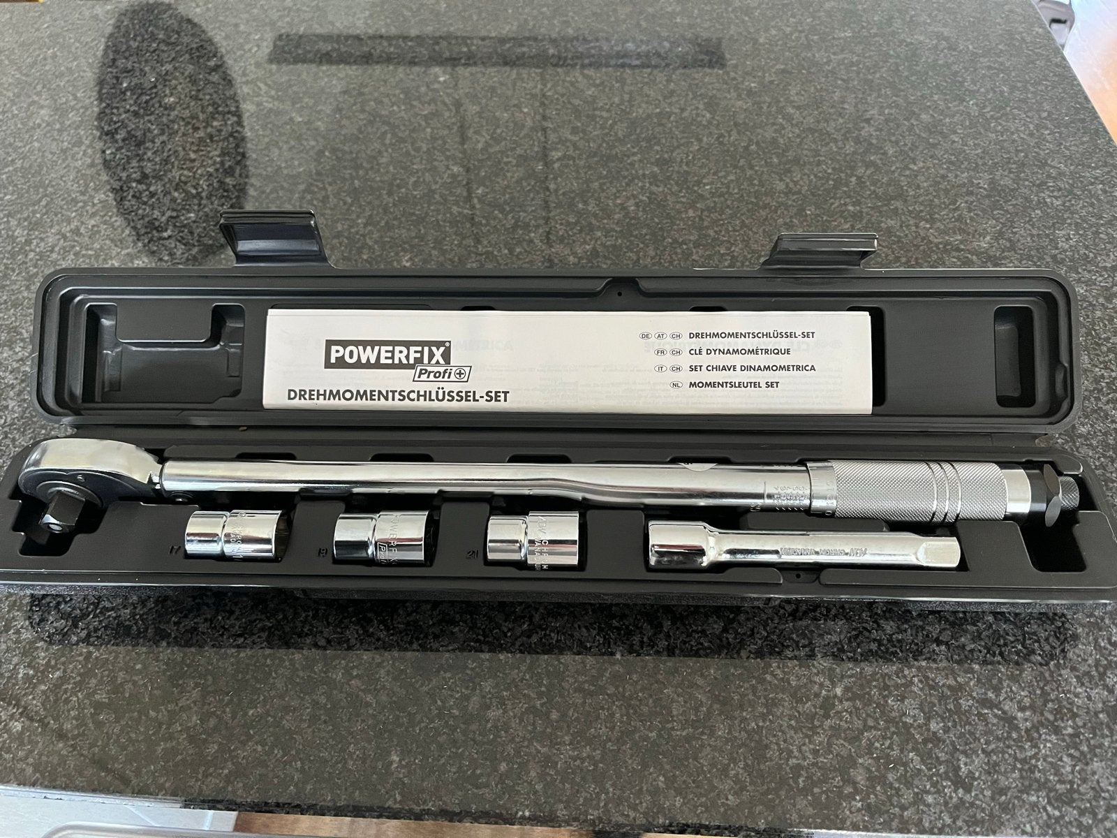 Powerfix Profi Momentsleutel-Set, Ophalen, Zo goed als nieuw