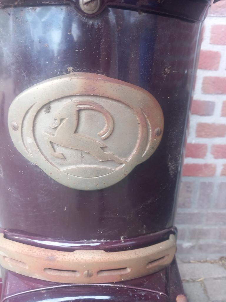 Kachel allesbrander oldtimer, Huis en Inrichting, Kachels, Gebruikt, Ophalen of Verzenden, Vrijstaand, Hout