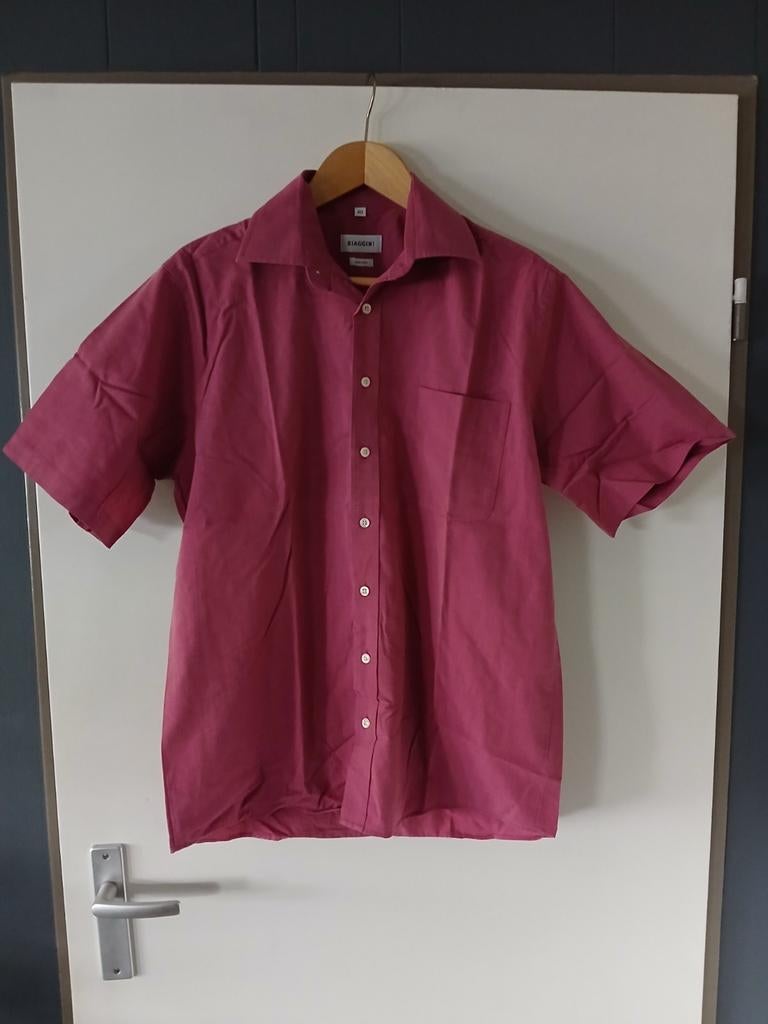 Roze Overhemd biaggini maat 40, Biaggini, Zo goed als nieuw, Roze, Halswijdte 39/40 (M)