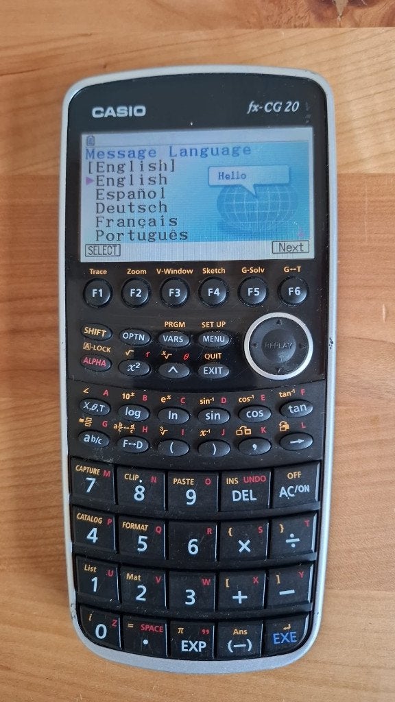 Te Koop: Grafische rekenmachine Casio fx CG20, Diversen, Ophalen, Grafische rekenmachine, Gebruikt