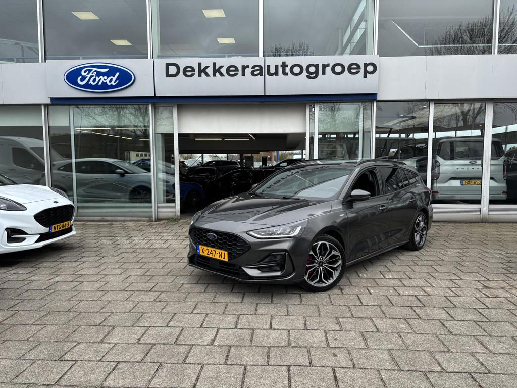 Ford Focus Wagon 1.0 EcoBoost Hybrid ST Line X, Auto's, Gebruikt, Euro 6, Origineel Nederlands, Handgeschakeld