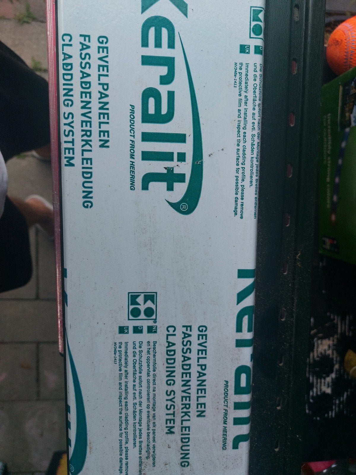 Keralit Gevelpanelen - sponningsdeel 6mtr, Ophalen, Nieuw
