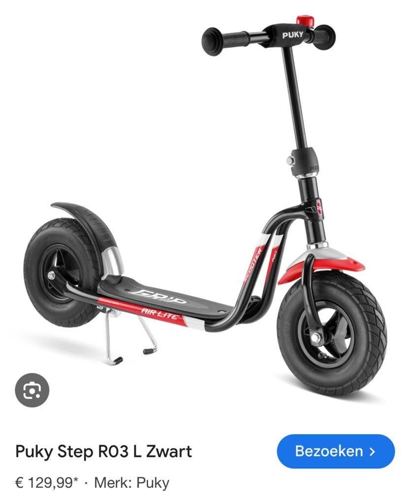 Puky peuter/kinder step, Fietsen en Brommers, Steps, Ophalen, Zo goed als nieuw