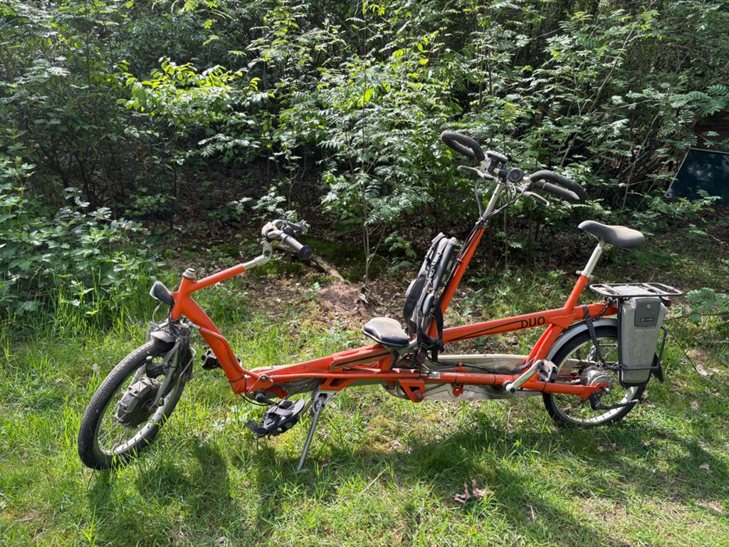 Duo Fiets Tandem, merk van Raam - Oranje, Ophalen, Minder dan 10 versnellingen, Gebruikt, Minder dan 47 cm