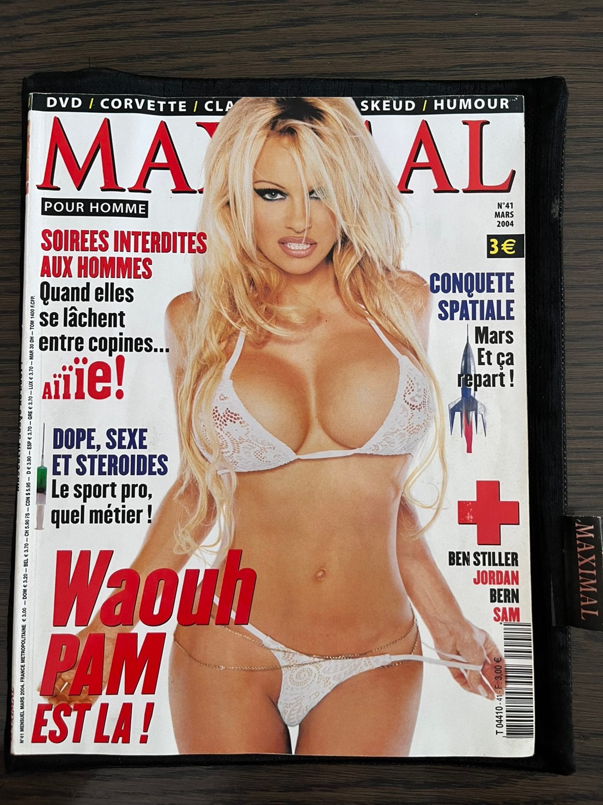 Pamela Anderson Maximal magazine 2004 France Collectors!, Ophalen of Verzenden, Gebruikt, Boek, Tijdschrift of Artikel