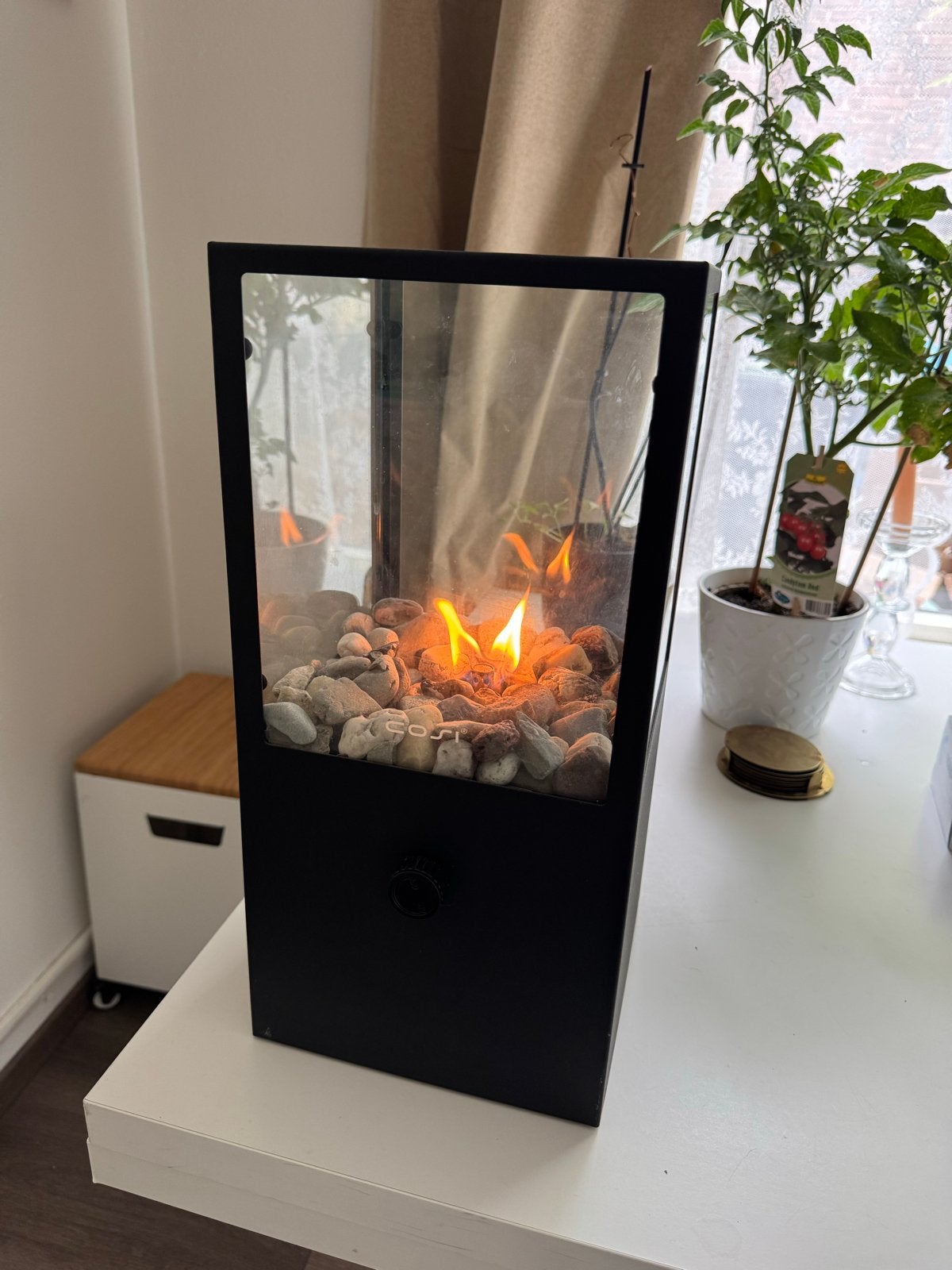 Cosi vuurkorf / tafelhaard, Huis en Inrichting, Ophalen of Verzenden, Zo goed als nieuw, Vrijstaande haard, Overige soorten