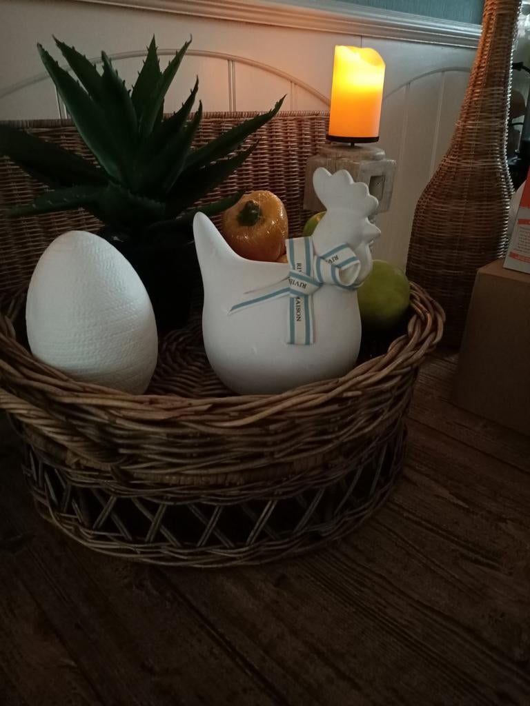 Riviera Maison fruitmand ook enig voor decoratie, ex deco, Ophalen of Verzenden, Gebruikt