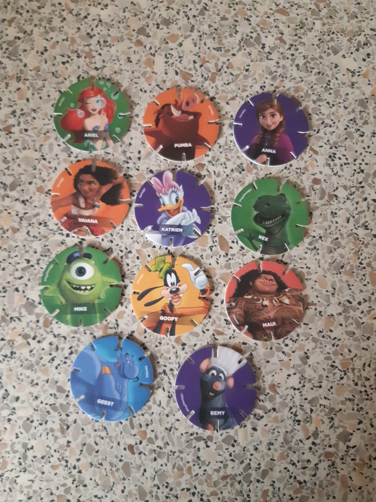 Diskeyz Disney AH., Albert Heijn, Ophalen